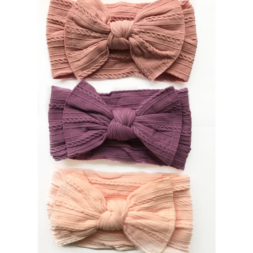 Forever Autumn - Haarband Knit Light Pink