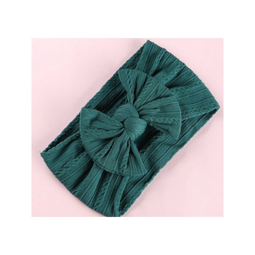 ArchNOllie - Stirnband Cable Knit Dark Teal