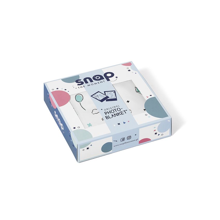 Snap The Moment - Foto Meilenstein Decke Minty White  (deutsche Version)