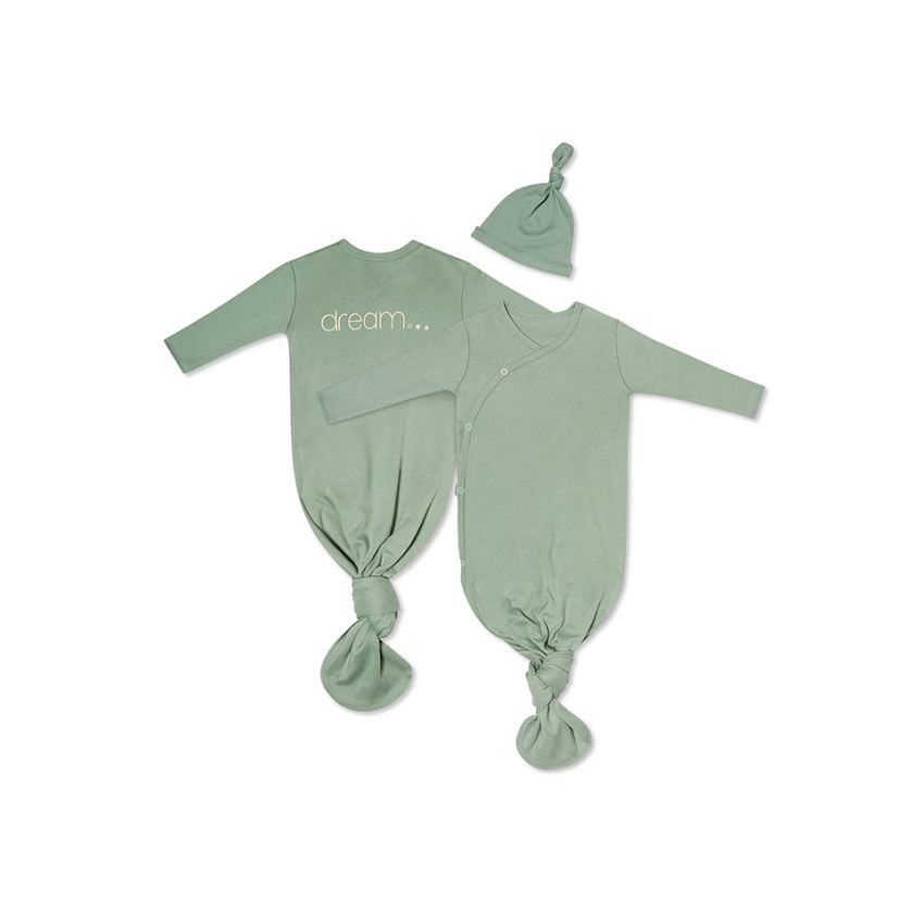 Snap The Moment - Dream Bag Strampel Body & Beanie Olive 