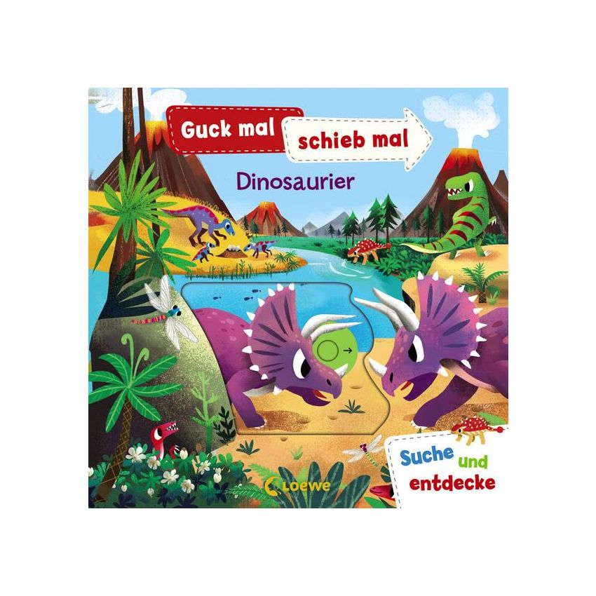 Loewe Verlag - Guck mal, schieb mal! Suche und entdecke - Dinosaurier