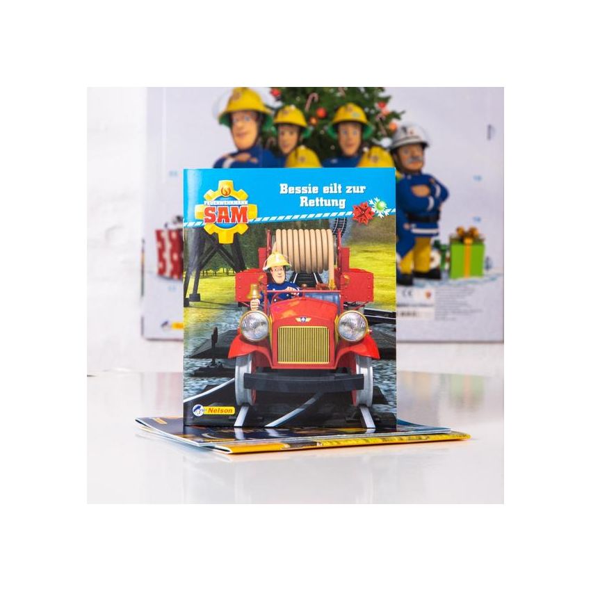 Feuerwehrmann Sam: Minibuch-Adventskalender - Mit 24 Mini-Büchern