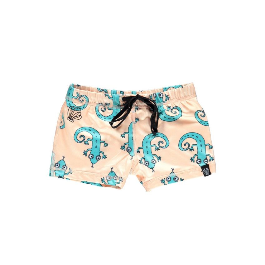 Beach & Bandits - UV Badeshorts Green Lizard