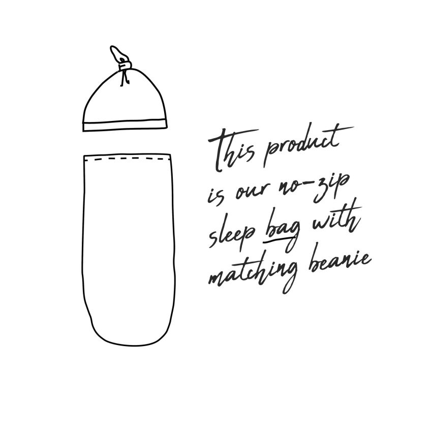 Snuggle Hunny - Sage Snuggle Puck- Sack mit Beanie