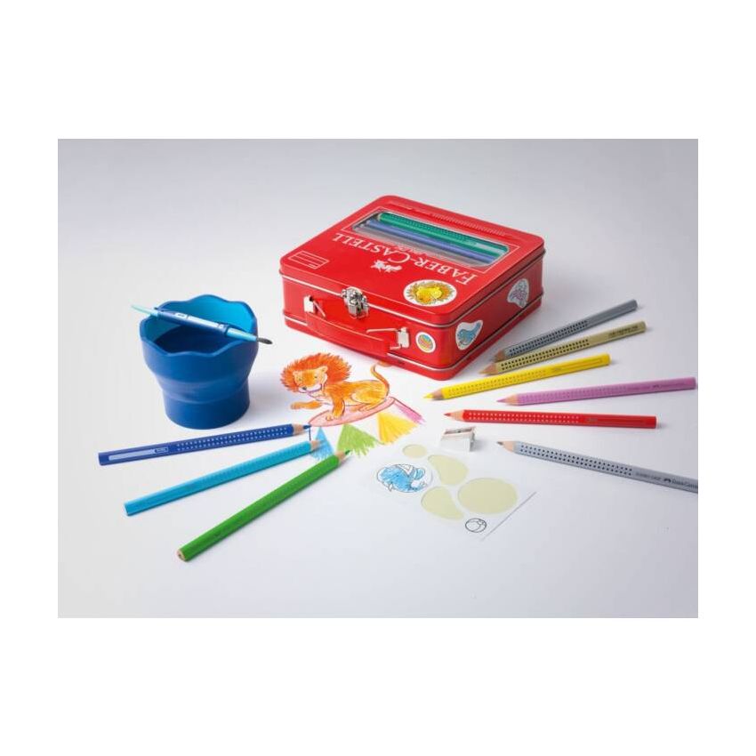 Faber-Castell - Farbstifte Jumbo Grip Malset Zirkus