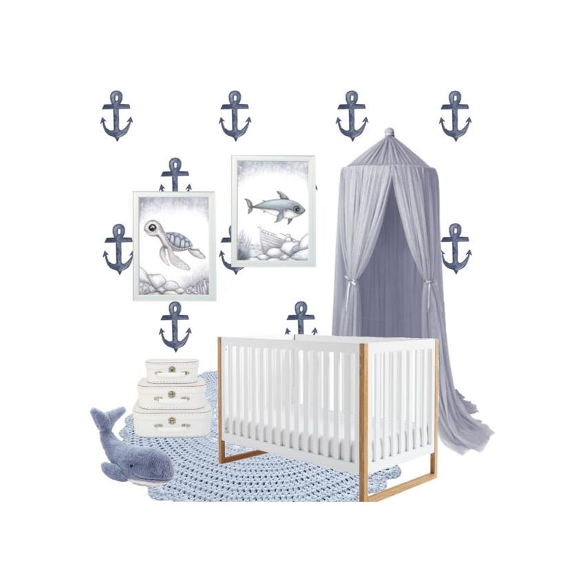 Isla Dream Prints - Poster Brutus der Hai