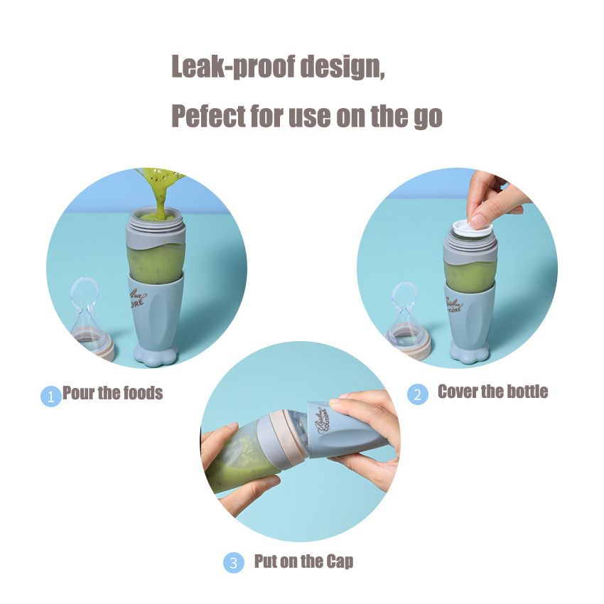 Bjällra of Sweden - Fütterungs- Löffel für unterwegs Pink