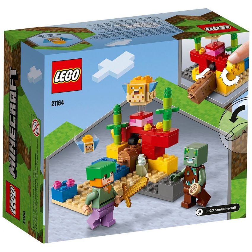 LEGO® Minecraft 21164 - Das Korallenriff