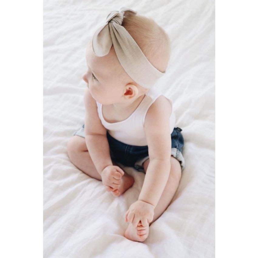 Snuggle Hunny - Merinowolle Haarband Mushroom