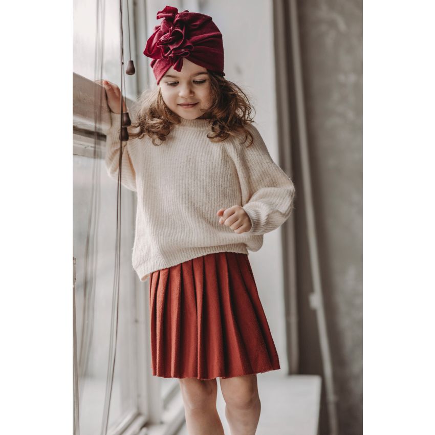 Looks by Luks -  Turban Merino Cherry