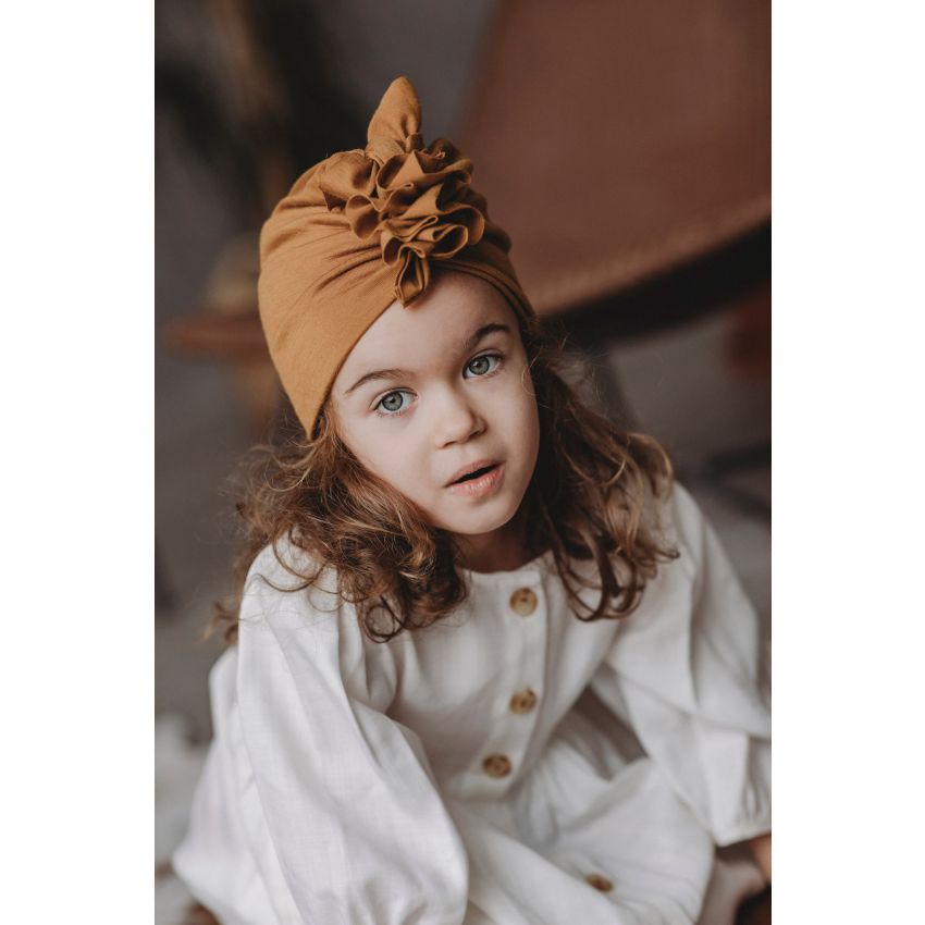 Looks by Luks -  Turban Merino Ochre