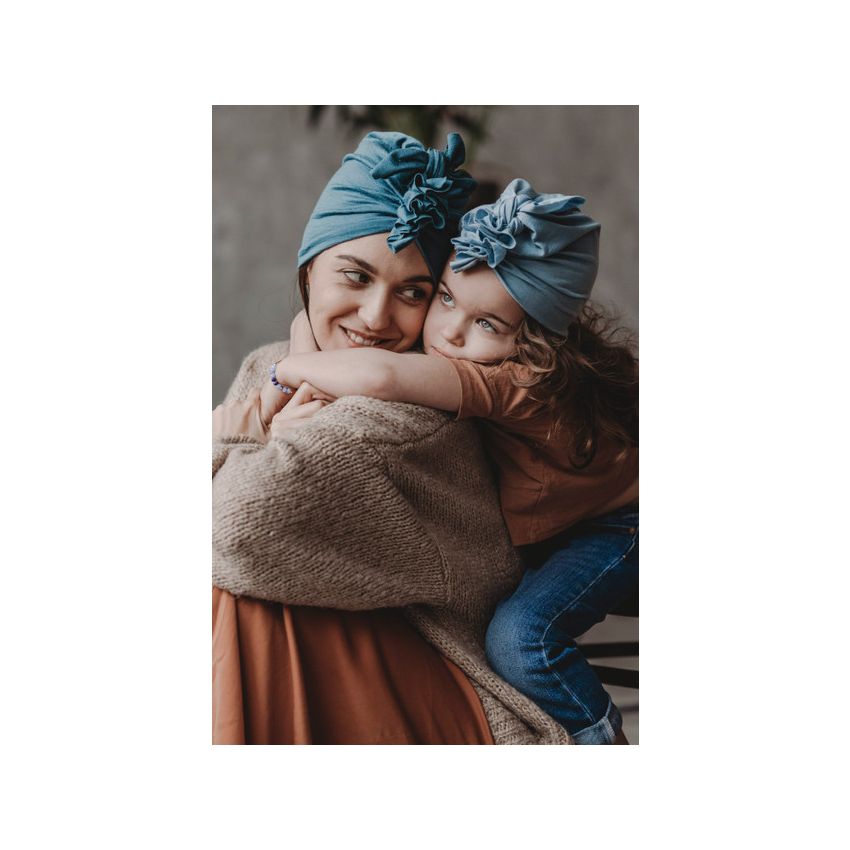 Looks by Luks -  Turban Merino Silver Grey