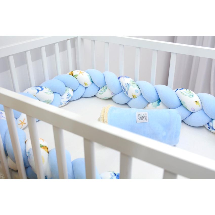 Sparrow - Bettschlange Under the Sea - Babyblue