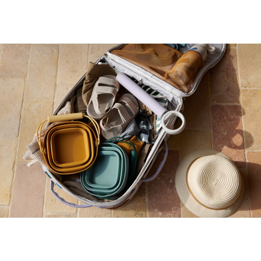 LIEWOOD - Faltbarer Reise- Sandeimer Tuscany Rose Pale