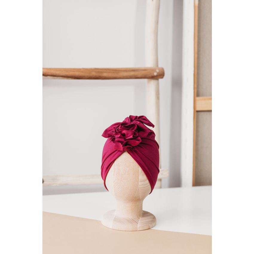 Looks by Luks -  Turban Organic Burgundy