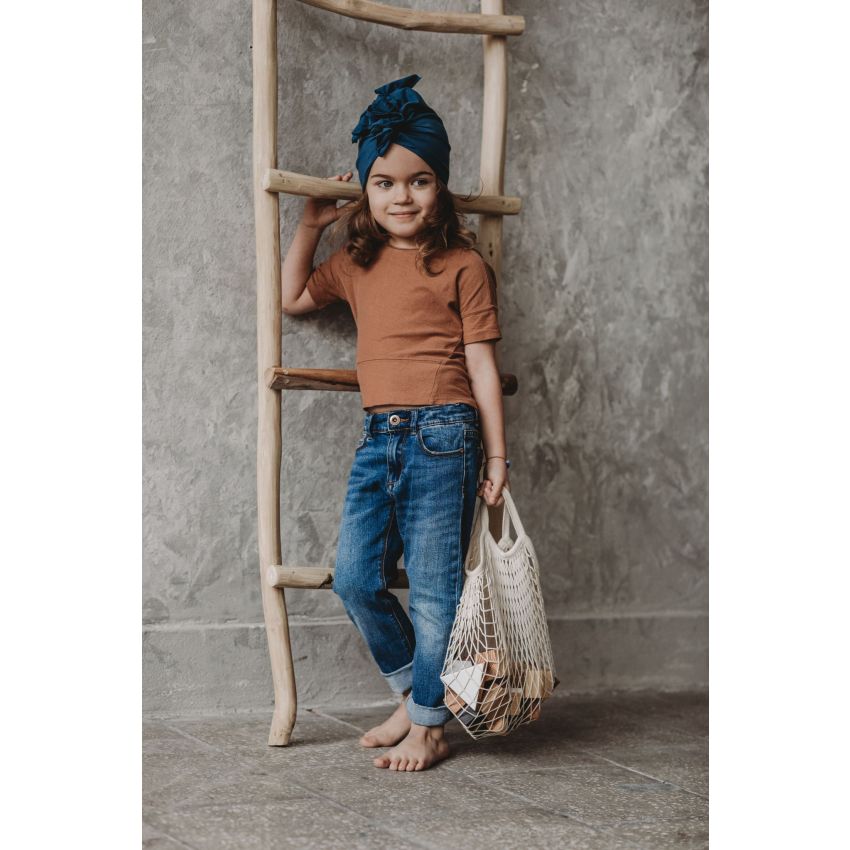 Looks by Luks -  Turban Organic Navy
