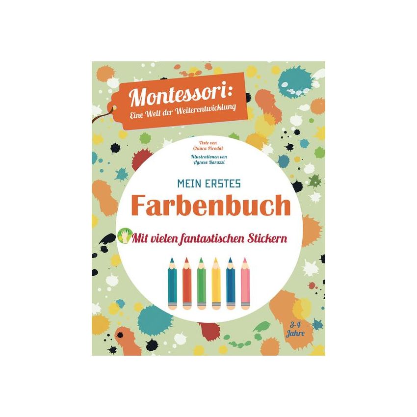 WSKids -  Mein erstes Farbenbuch Montessori: eine Welt der Weiterentwicklung