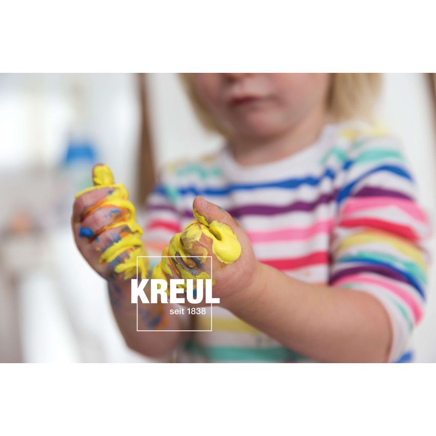 KREUL - MUCKI Fingerfarbe gelb, 750 ml