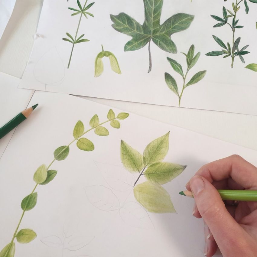 Makaszka - Fusssack Herbarium (0-36 Monate)