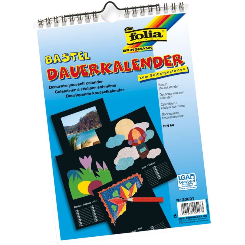 Folia - Bastel-Dauerkalender A4