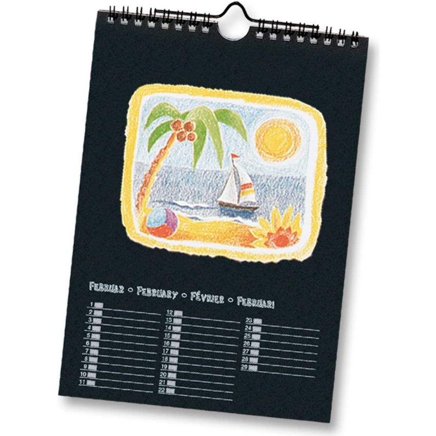 Folia - Bastel-Dauerkalender A4