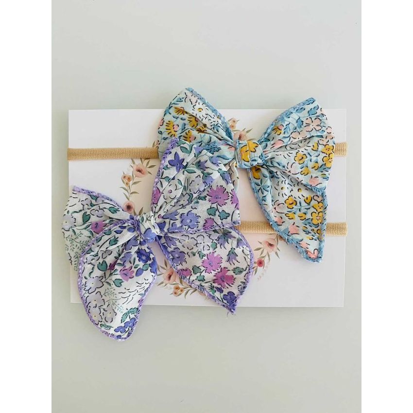 Mae & Rae - 2er Set XL Maschen Stirnband Blooms