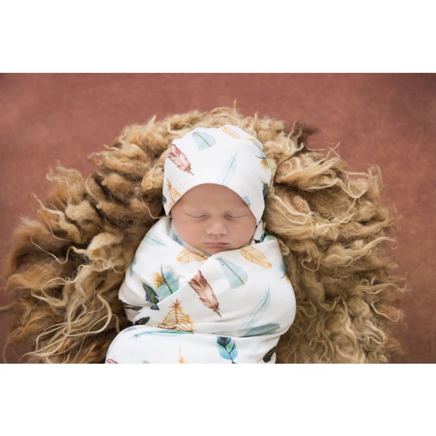 Snuggle Hunny - Swaddledecke Dreamweaver mit Beanie
