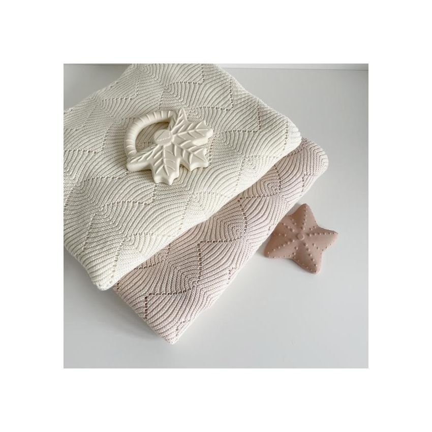 Cam Cam Copenhagen - Strickdecke Scallop Natural