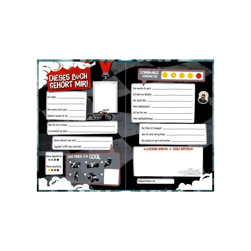 Coppenrath - Freundebuch - Motorsport - Meine Freunde