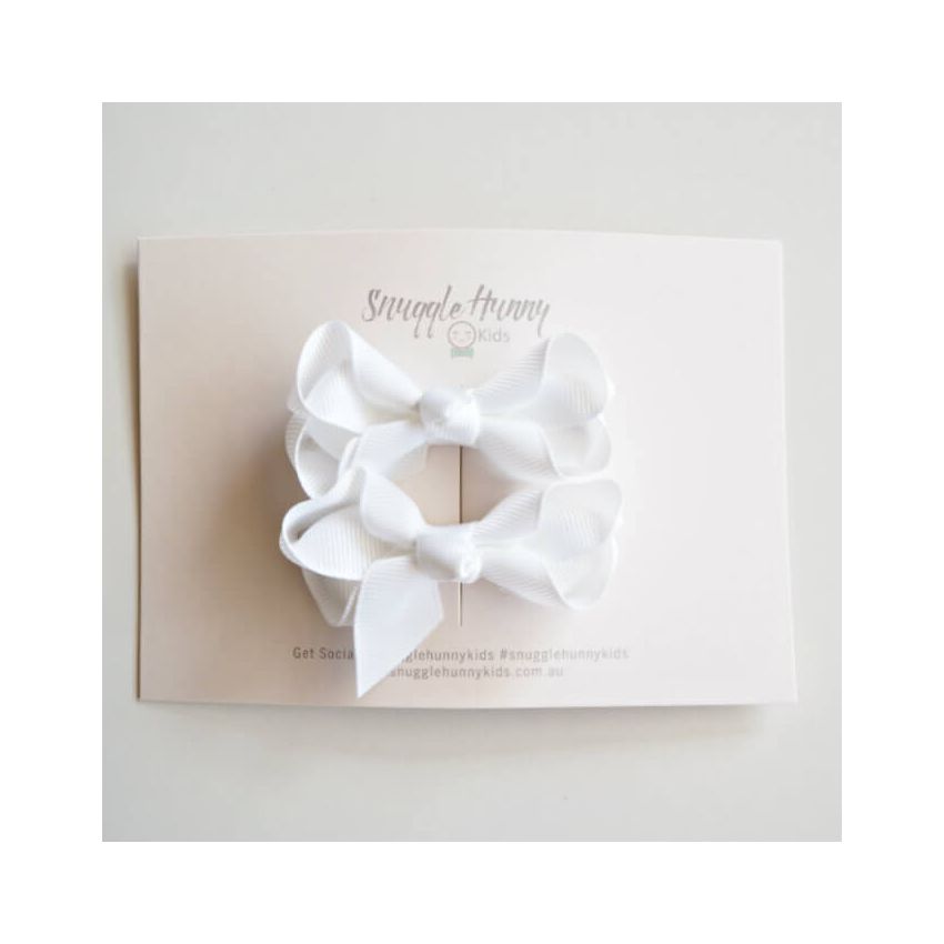 Snuggle Hunny - 2er Set Haarclip Weiss