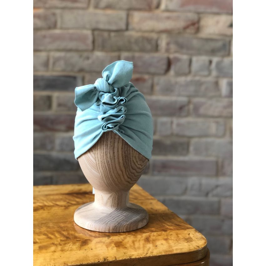 Looks by Luks -  Turban Organic Baby blue