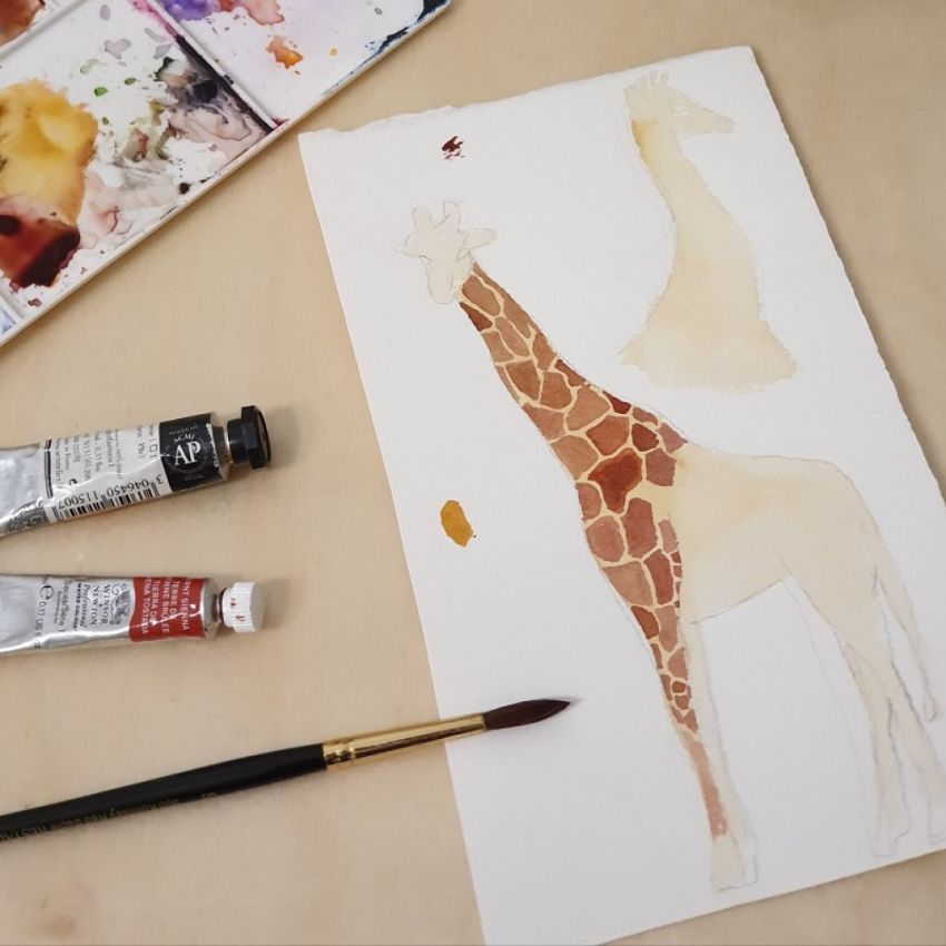 Makaszka - Samtdecke Sawanna 100x150cm