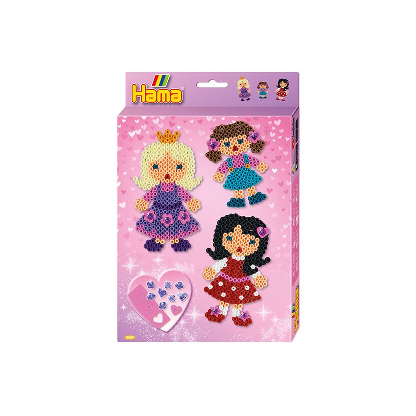 Hama - Midi Bügelperlen Geschenkpackung Puppen