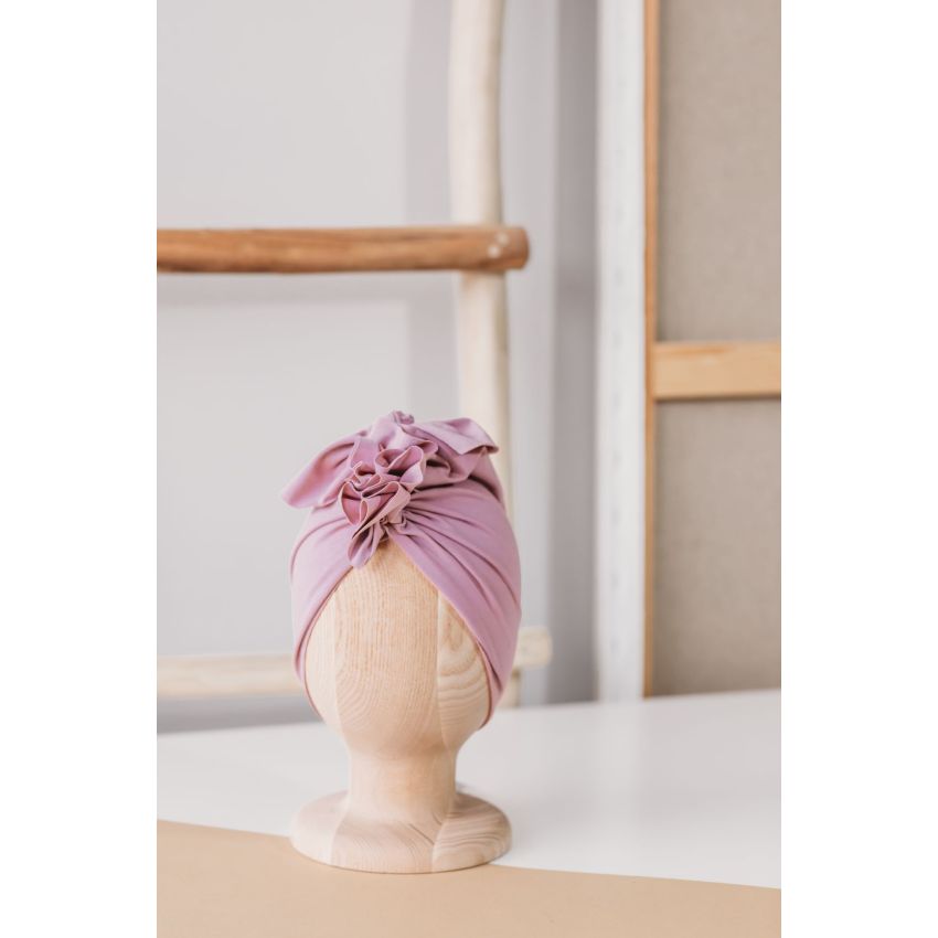 Looks by Luks -  Turban Organic Mauve Pink