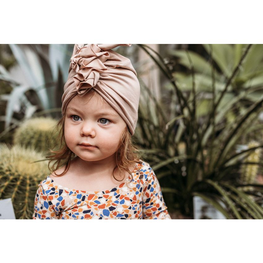 Looks by Luks -  Turban Organic Caffe Latte