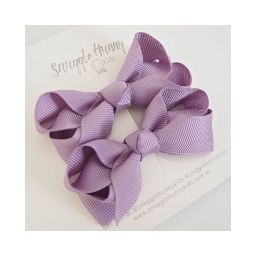 Snuggle Hunny - 2er Set Haarclip Lilac