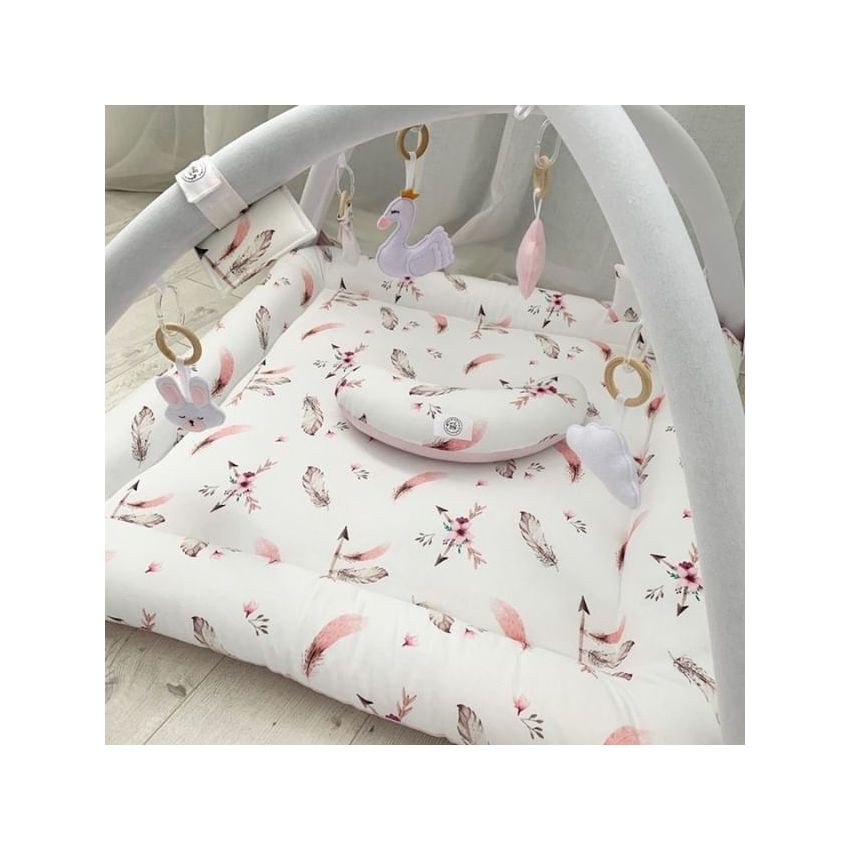 jhett & co - Spielbogen Pink Boho Feathers