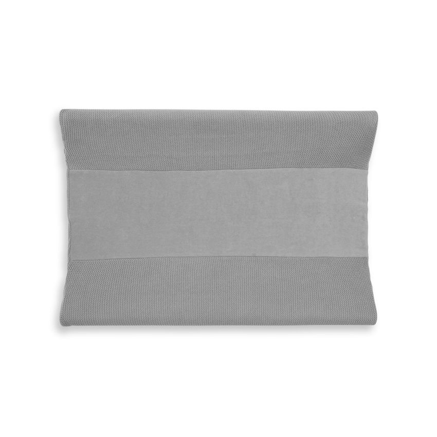 Jollein - Wickelmattenbezug Strick Stone Grey