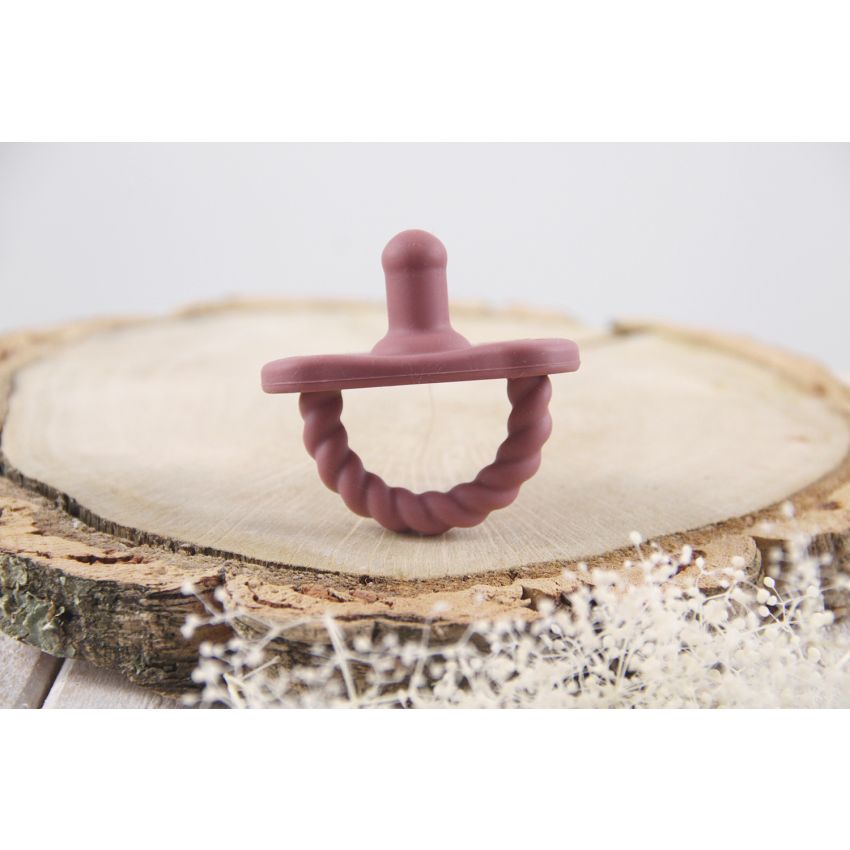 Mrs Ertha - Silikon Schnuller Mauve