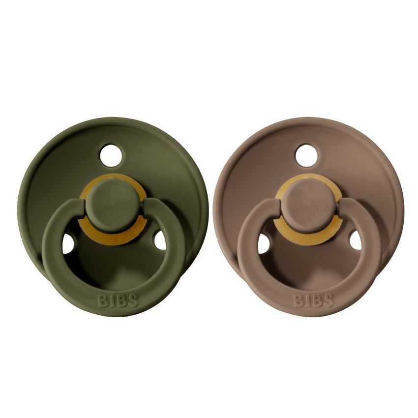 BIBS - Dark Oak / Hunter Green Gr. 1