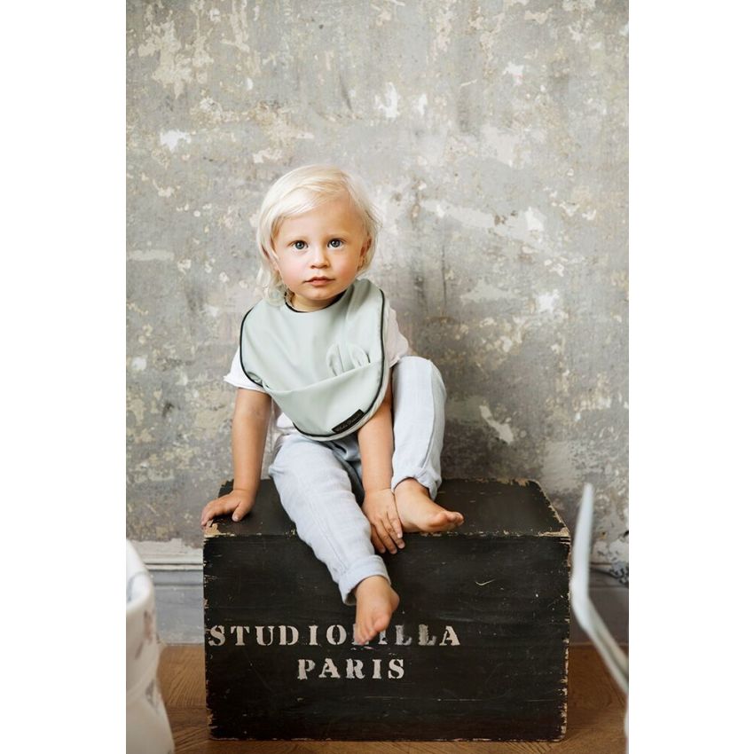 Elodie - Lätzchen Mineral Green