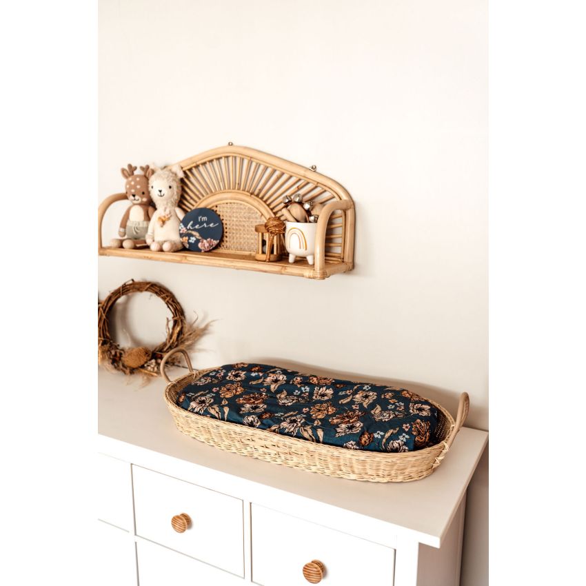 Snuggle Hunny - Spannbezug für Wiege, Kinderwagen & Wickelmatte Belle