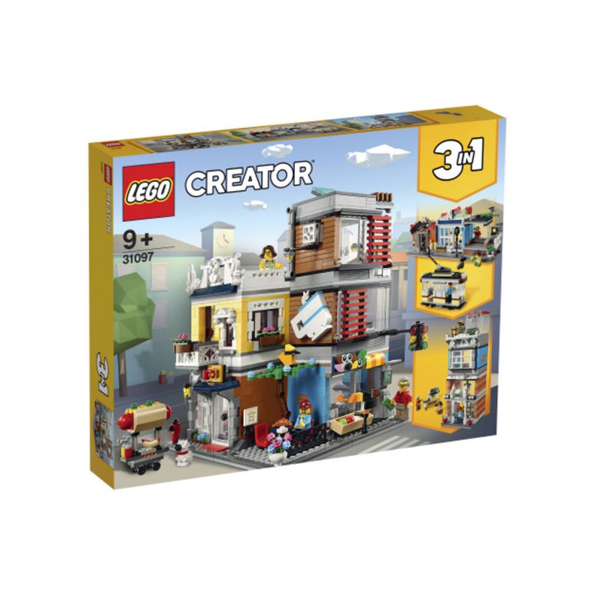 LEGO® Creator 31097 - Stadthaus mit Zoohandlung & Café