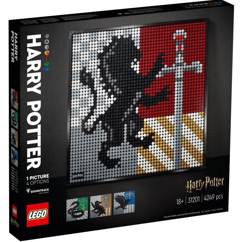 LEGO® Art 31201 - Harry Potter: Hogwarts Wappen
