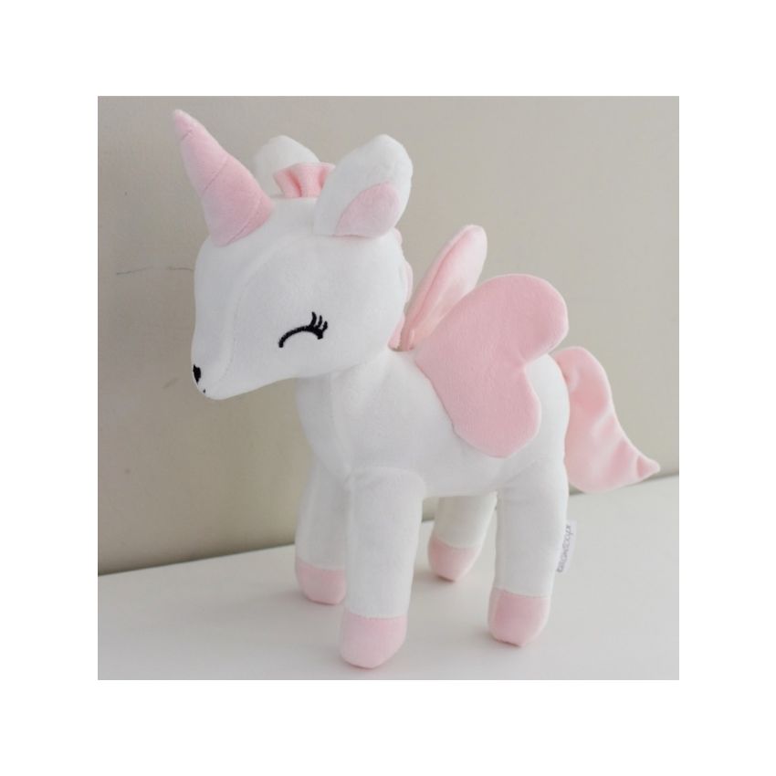 Melootka - Plüsch Einhorn L weiss