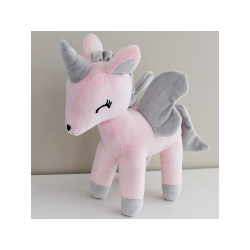 Melootka - Plüsch Einhorn pink M