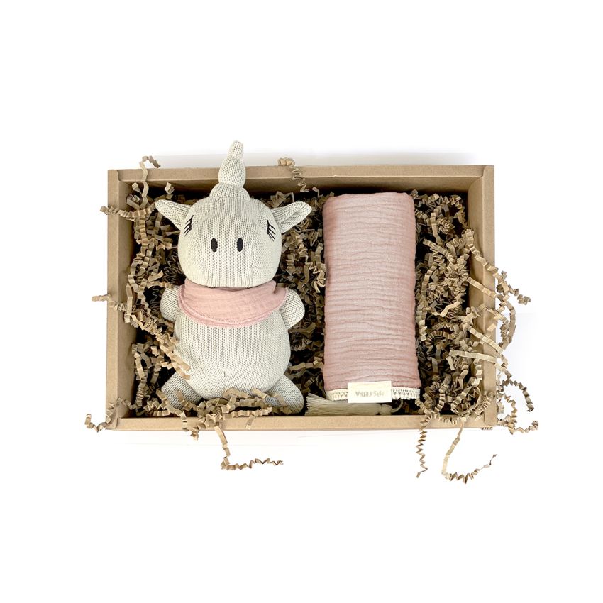 Mrs Ertha - Geschenkbox Unicorno Pearl & Rosa