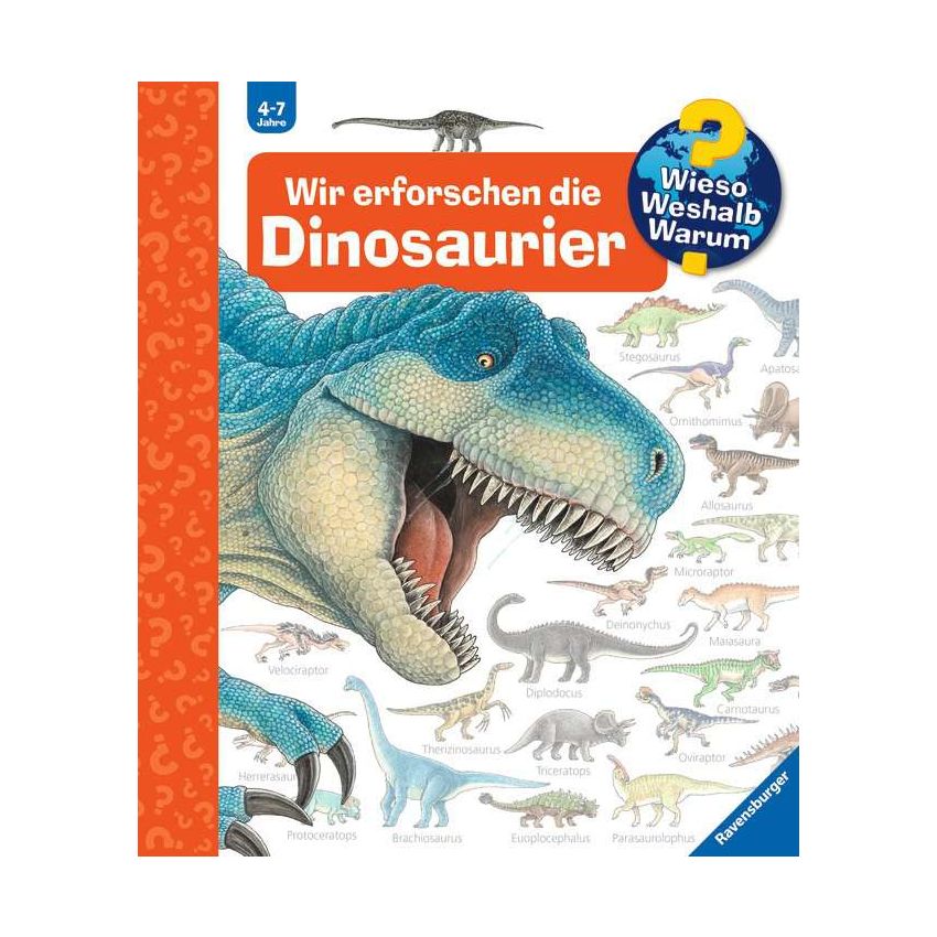 Ravensburger tiptoi® - Wir erforschen die Dinosaurier (ohne Stift)