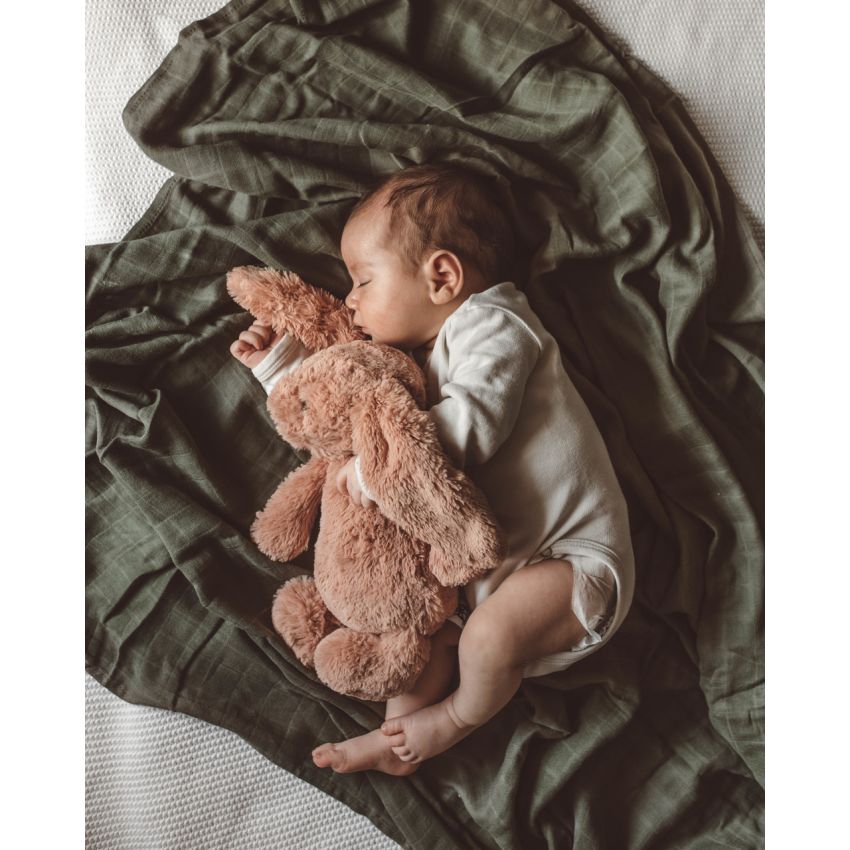 Snuggle Hunny - Muslin Dusty Olive