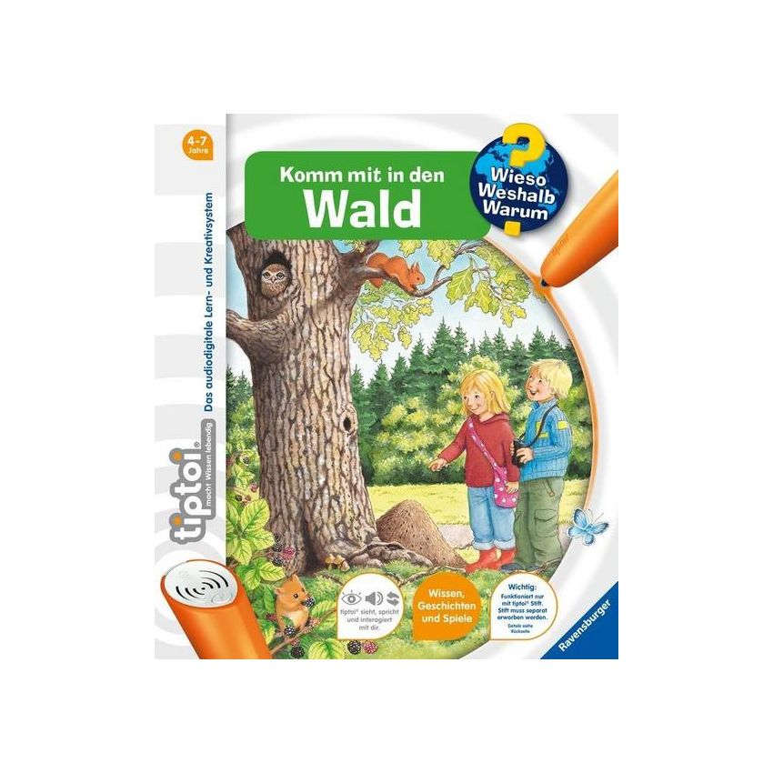 Ravensburger tiptoi® - Komm mit in den Wald